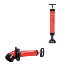 Lot de 2 déboucheurs par aspiration - ROTHENBERGER 71991+072070X