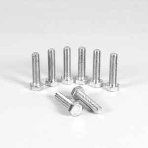 Vis tête hexagonale M10 – Acier Zingué 8.8 / 50 pièces