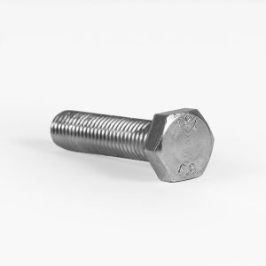 Vis tête hexagonale M8 – Acier Zingué 8.8 / 50 pièces